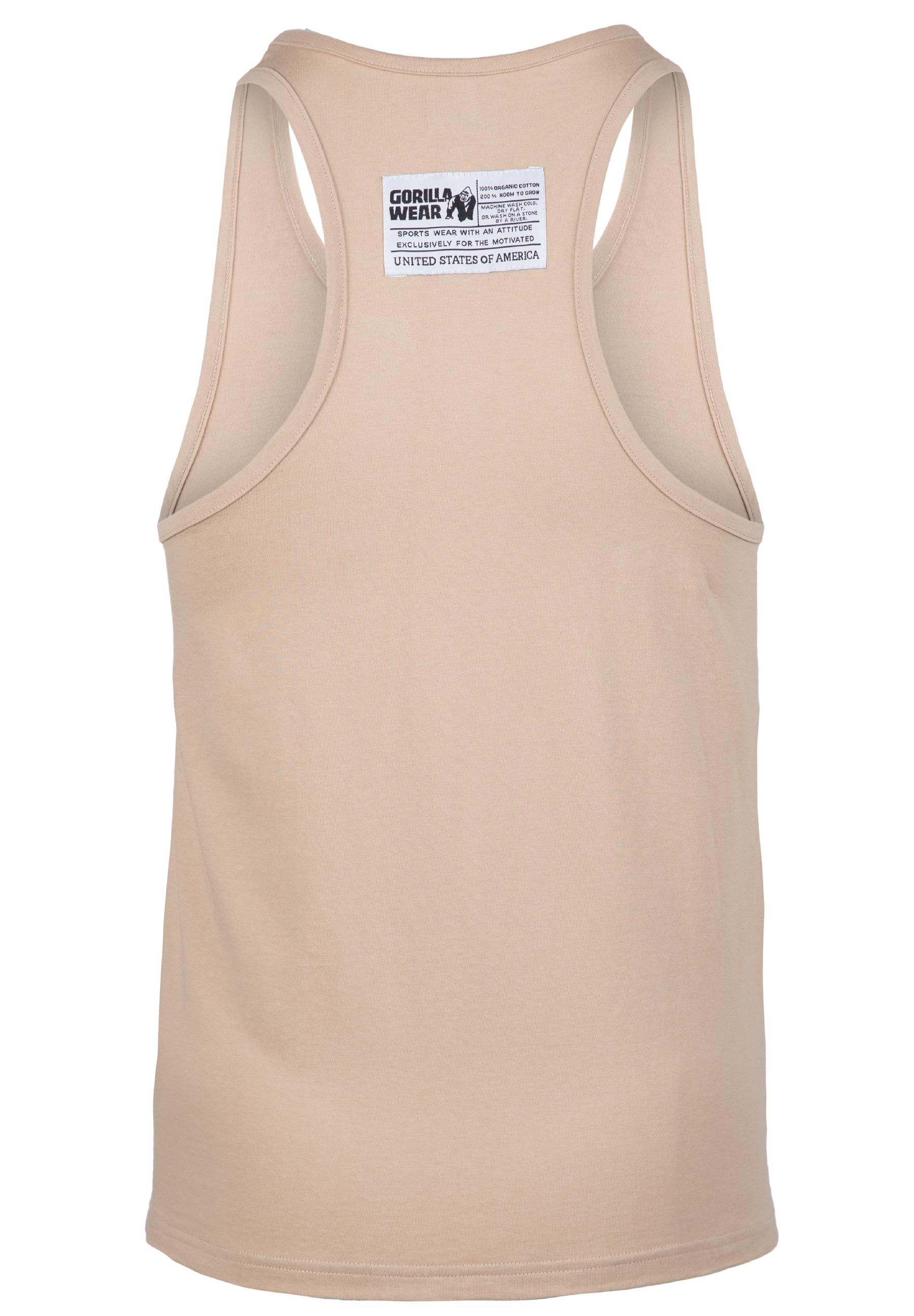 Classic Tank Top - Light Brown -