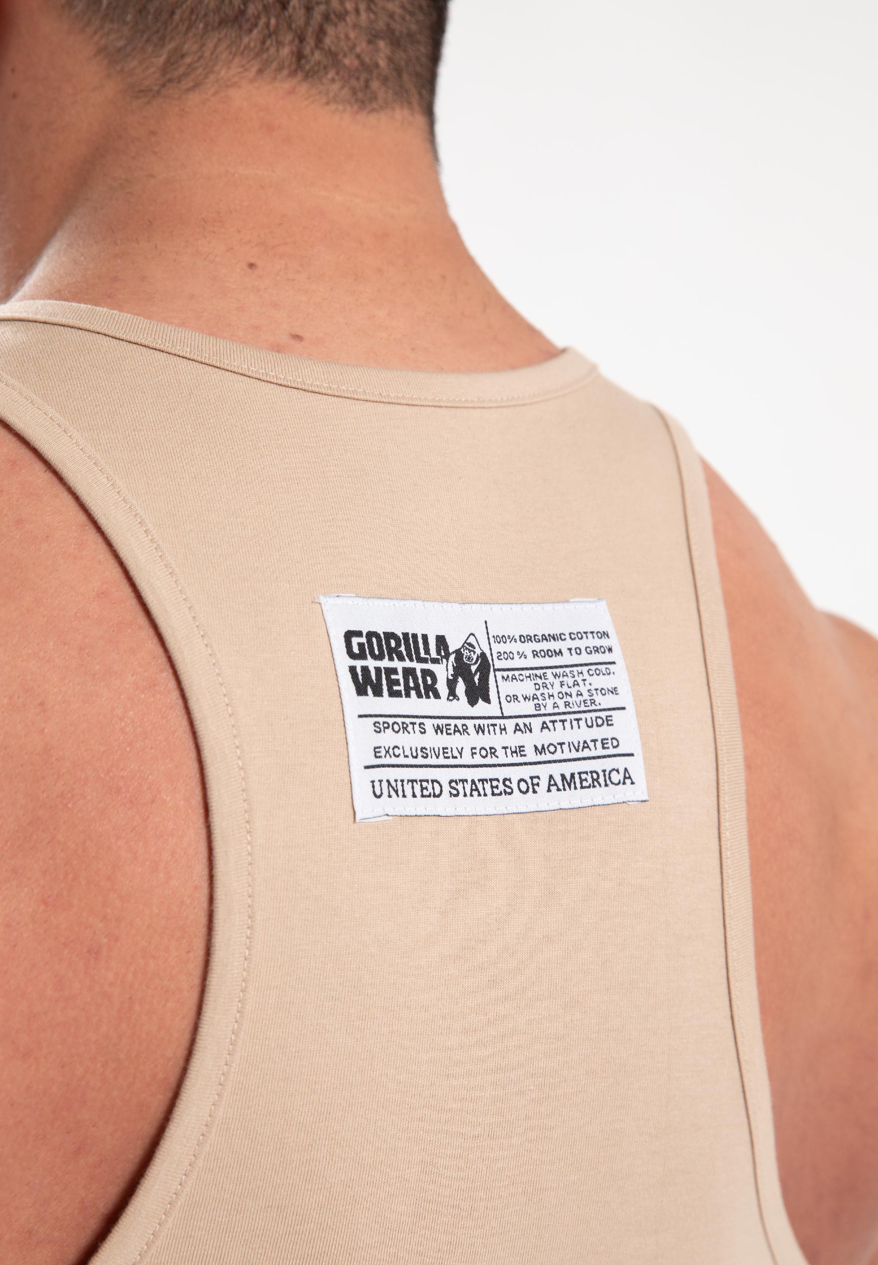 Classic Tank Top - Light Brown -