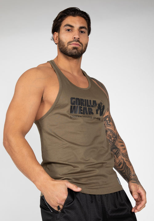 Classic Tank Top - Army Green -