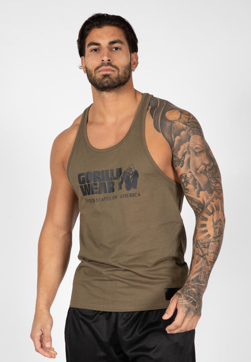 Classic Tank Top - Army Green -