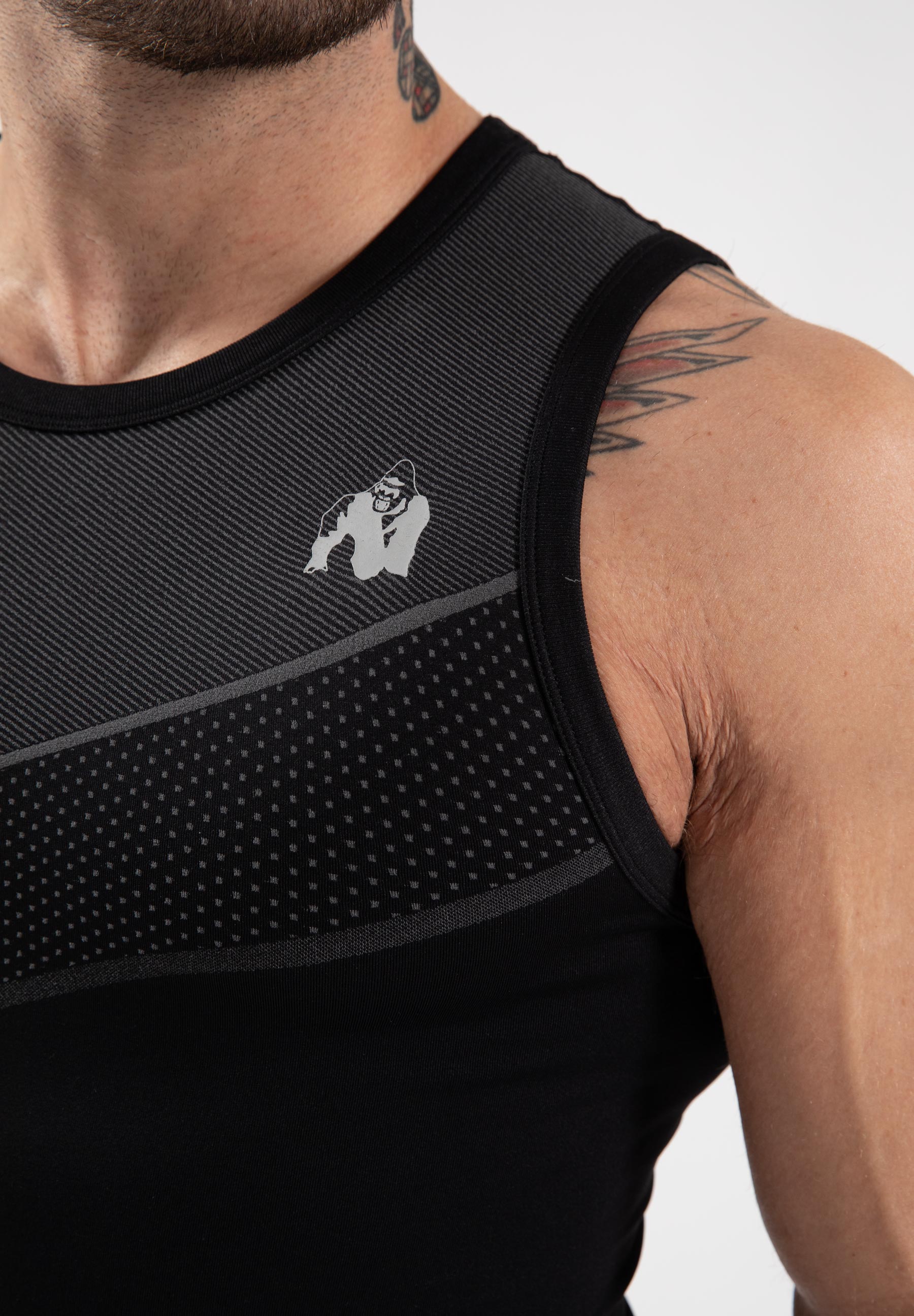 Norton Seamless Tank Top - Black -