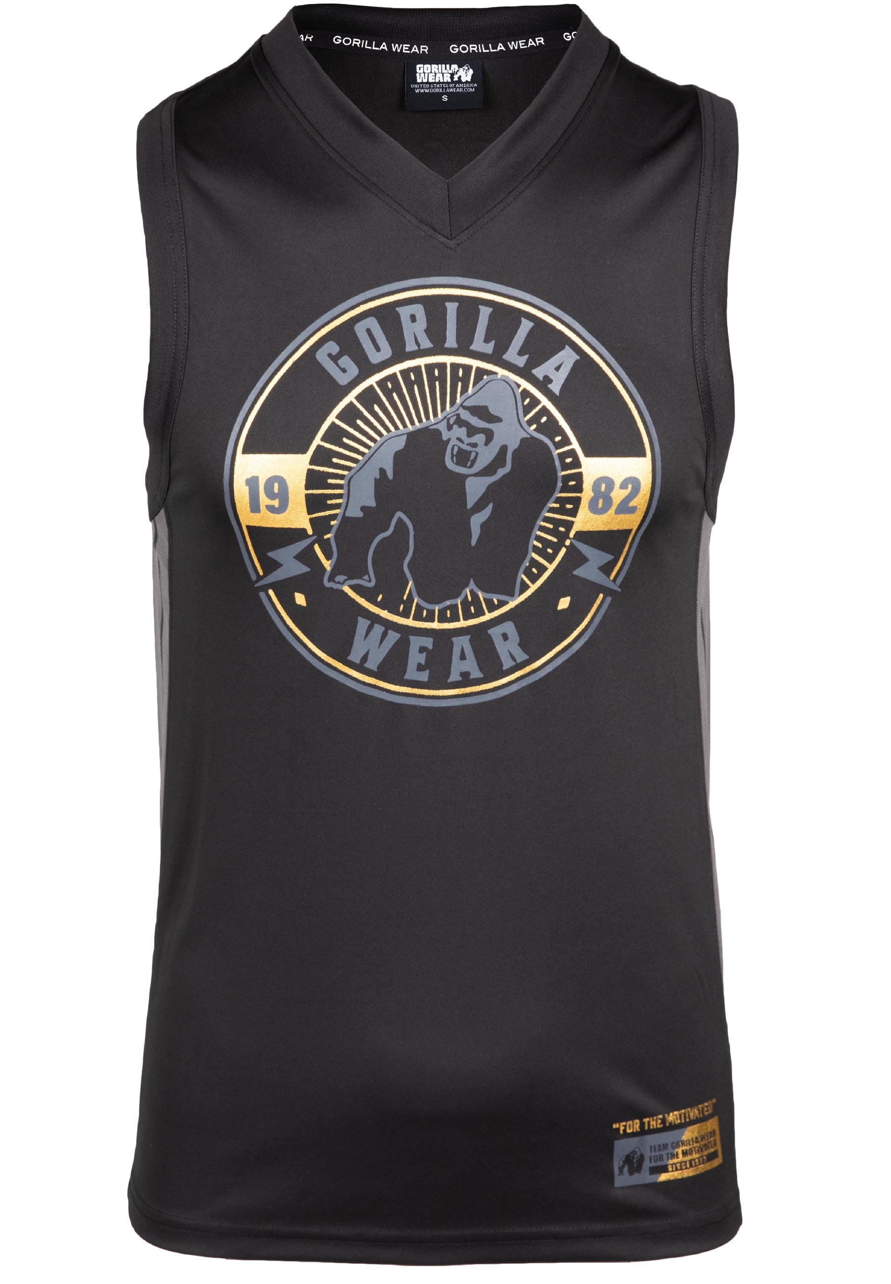 Orlando Jersey Tank Top - Black -
