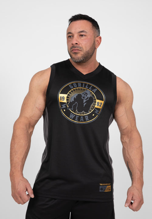 Orlando Jersey Tank Top - Black -