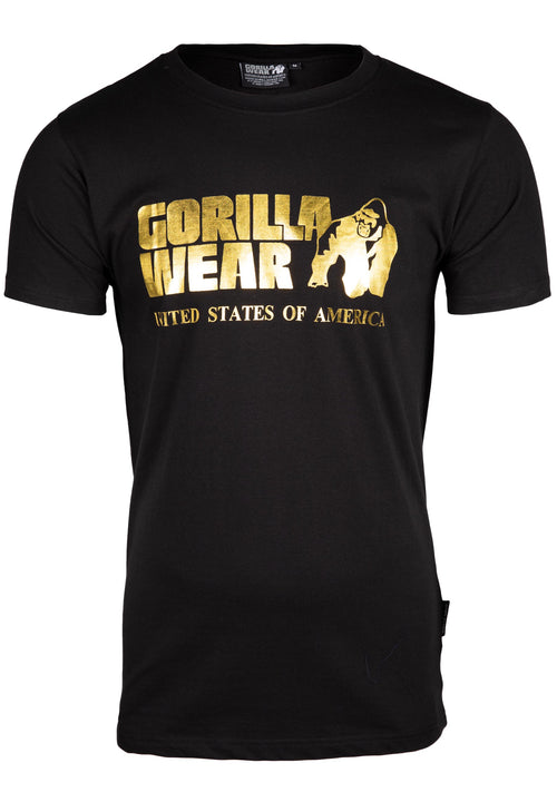 Classic T-shirt - Black/Gold -