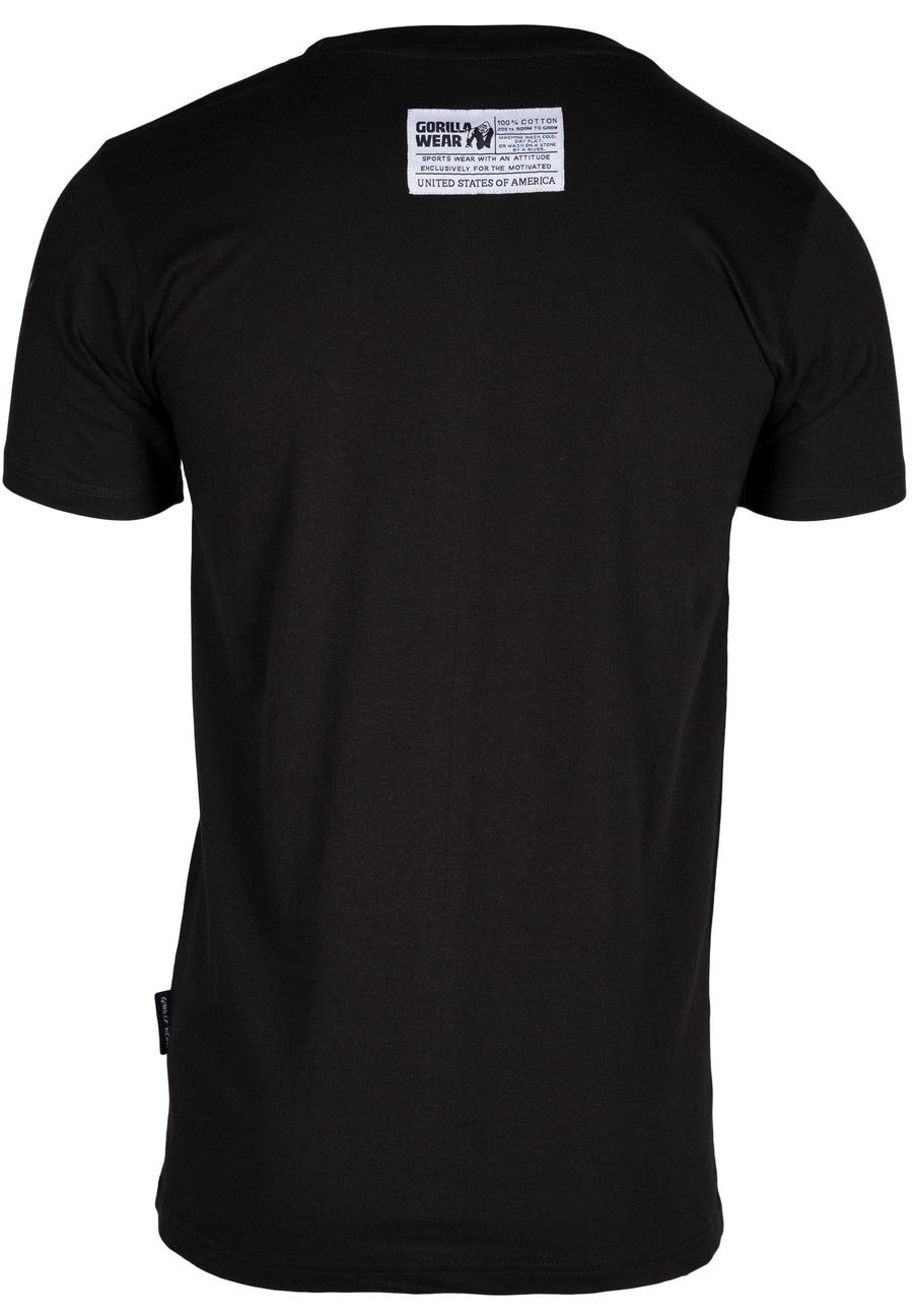 T-shirt classique - Noir/Or -