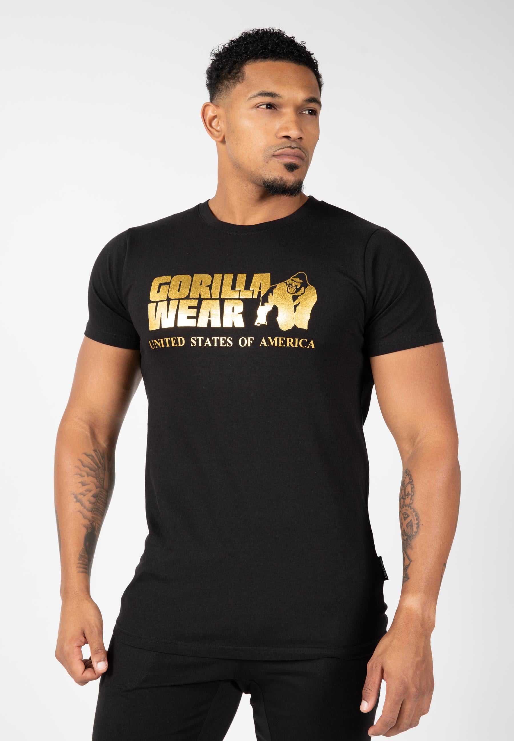Classic T-shirt - Black/Gold -