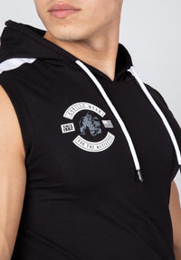 T-shirt à capuche Oswego S/L - Noir -