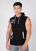 T-shirt à capuche Oswego S/L – Noir