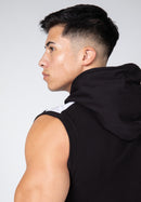 Oswego S/L Hooded T-Shirt - Black -