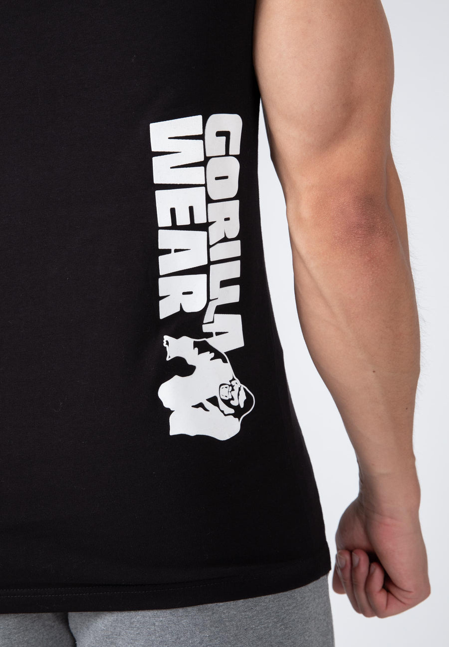 T-shirt à capuche Oswego S/L - Noir -