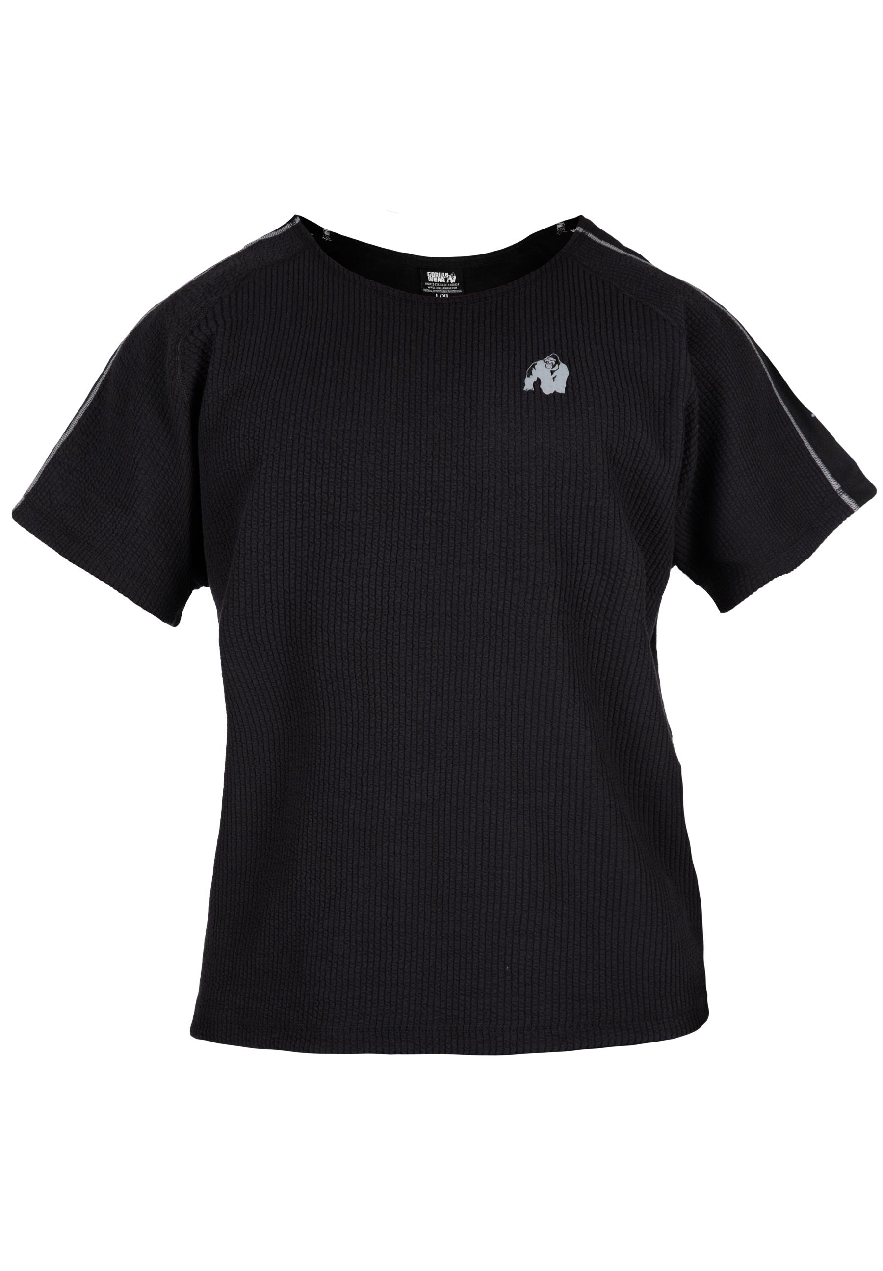 Buffalo Old School Workout Top - Black/Gray -
