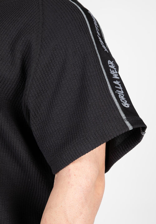 Buffalo Old School Workout Top - Black/Gray -