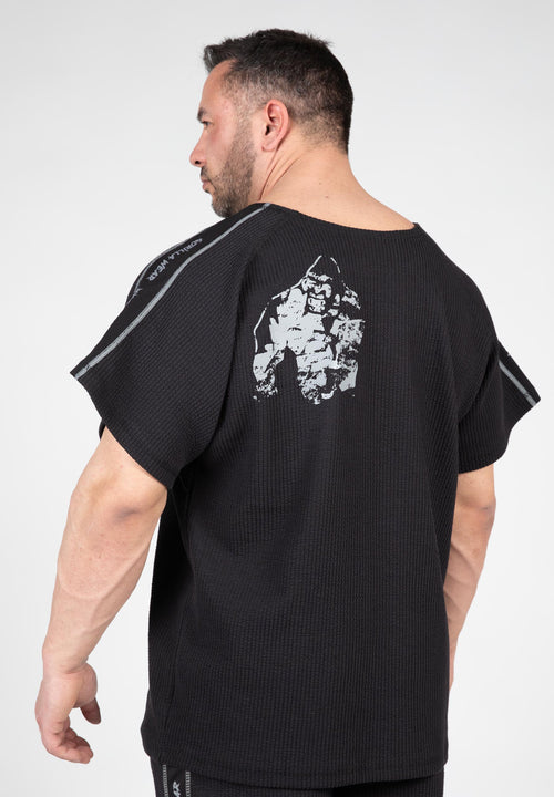 Buffalo Old School Workout Top - Black/Gray -