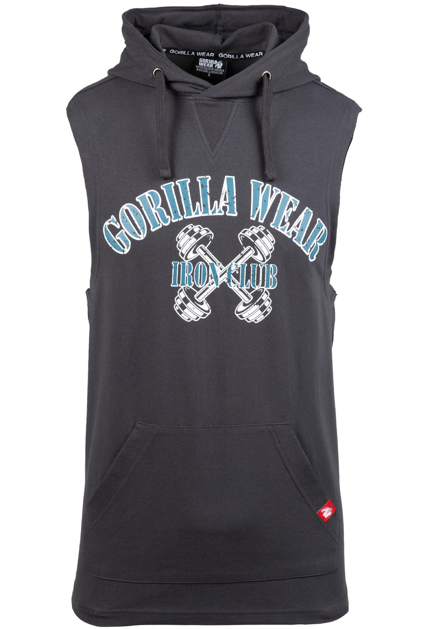 T-shirt à capuche Chico S/L - Gris foncé -