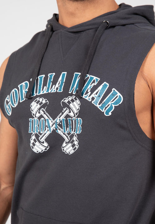 Chico S/L Hooded T-Shirt - Dark Gray -