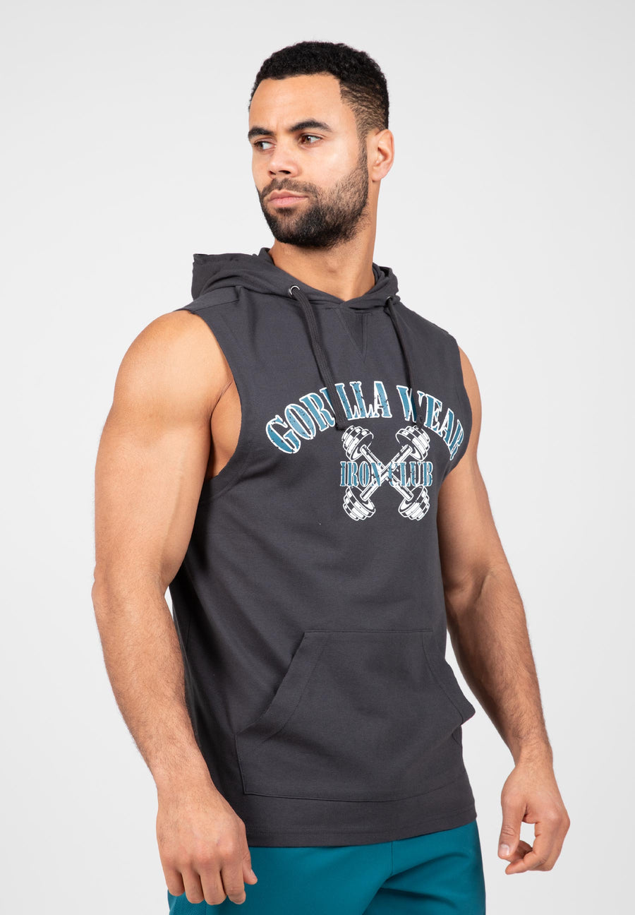 T-shirt à capuche Chico S/L - Gris foncé -