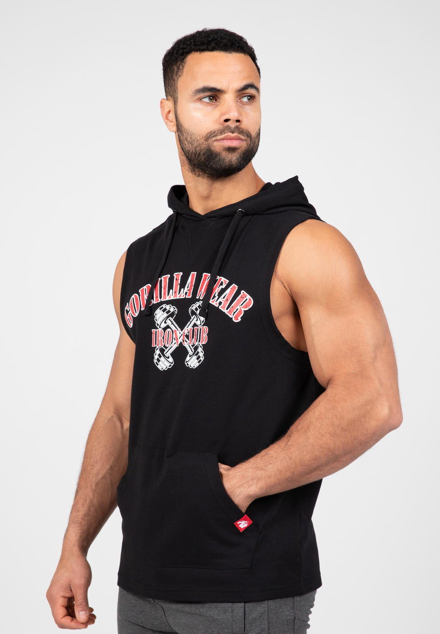 T-shirt à capuche Chico S/L - Noir -