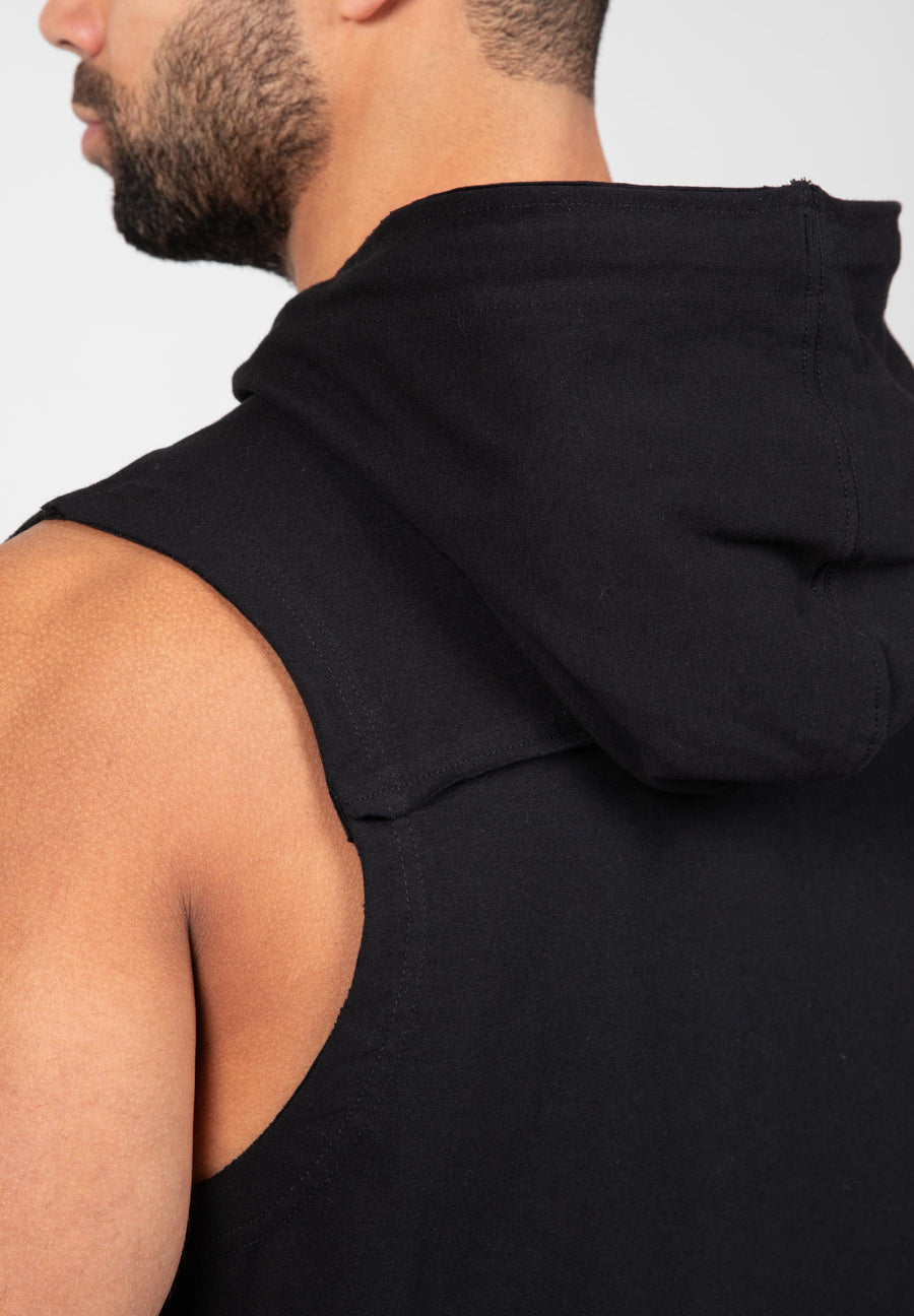 T-shirt à capuche Chico S/L - Noir -