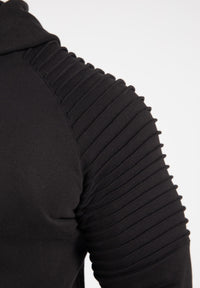 Sweat à capuche zippé Georgia - Noir -