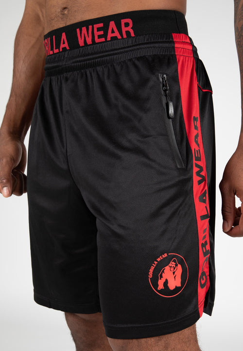 Atlanta Shorts - Black/Red -