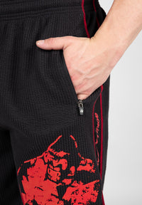 Short de sport Buffalo Old School - Noir/Rouge -