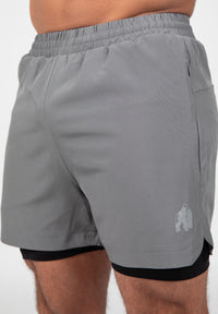 Cortez 2-in-1 Shorts - Anthracite -