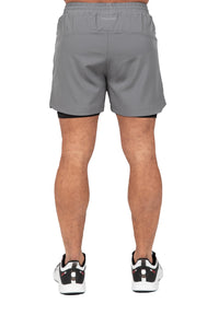 Cortez 2-in-1 Shorts - Anthracite -
