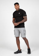 Hudson Cargo Sweat Shorts - Gray Melange -
