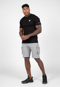 Short cargo Hudson - Gris chiné -