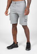Hudson Cargo Sweat Shorts - Gray Melange -