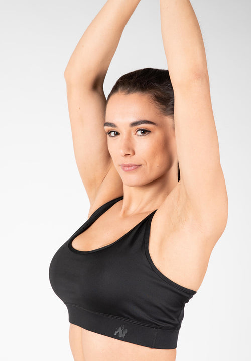Meta Sports Bra - Black -