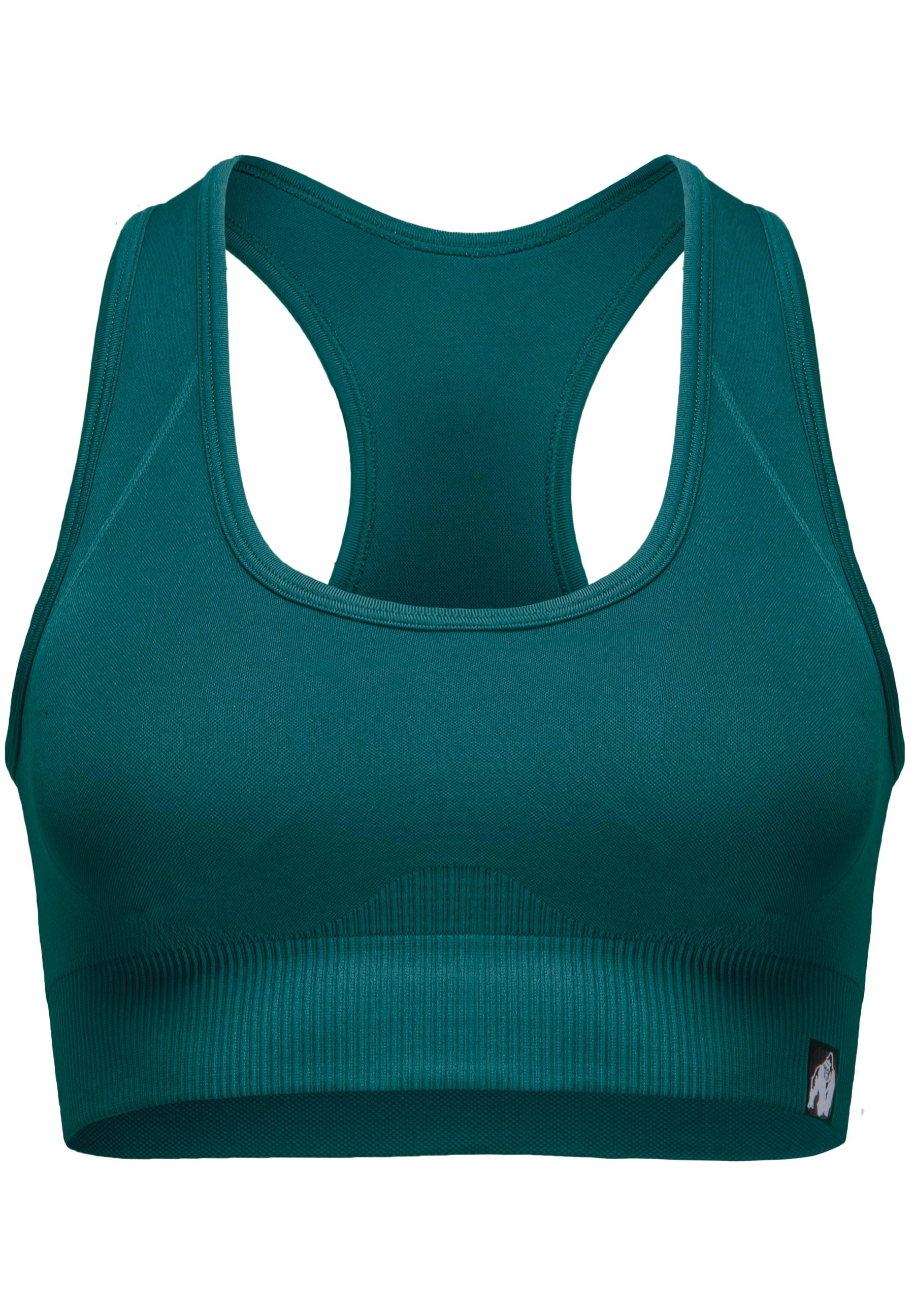 Yava Seamless Sports Bra - Green -