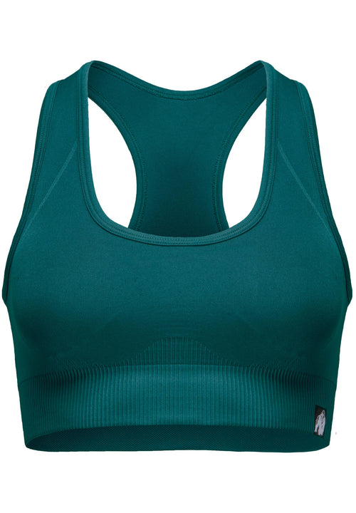 Yava Seamless Sports Bra - Green -