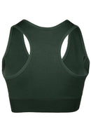 Neiro Seamless Sports Bra - Army Green -