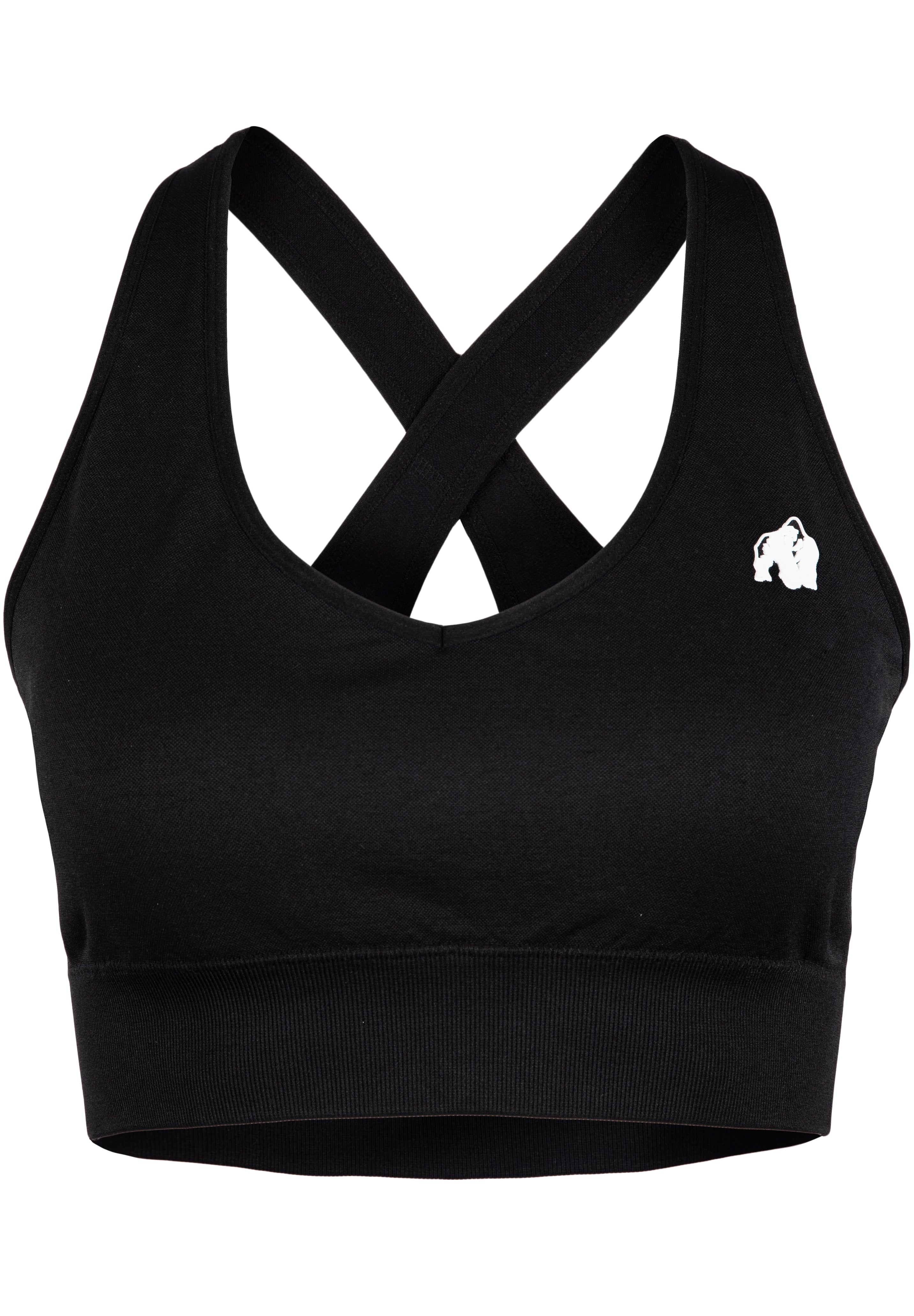 Hilton Seamless Sports Bra - Black -