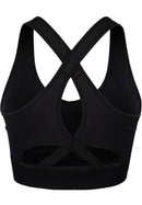 Hilton Seamless Sports Bra - Black -
