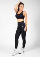 Hilton Seamless Sports Bra - Black -