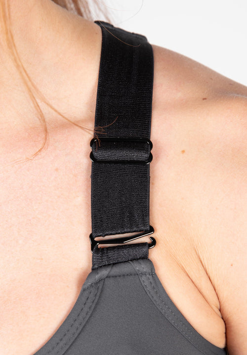 Monroe Sports Bra - Gray -