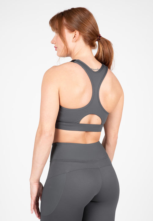 Monroe Sports Bra - Gray -