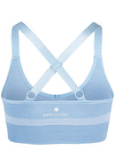 Selah Seamless Sports Bra - Light Blue -