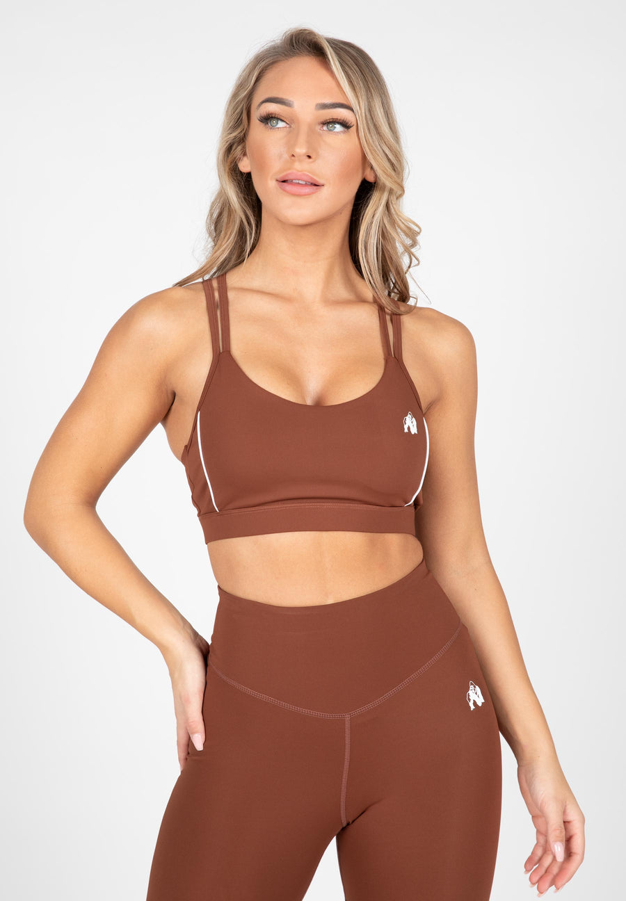 Soutien-gorge de sport Arizona - Marron -