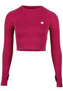 Hilton Seamless Long Sleeve - Fuchsia -