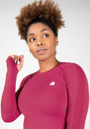 Hilton Seamless Long Sleeve - Fuchsia -