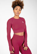Hilton Seamless Long Sleeve - Fuchsia -