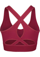 Hilton Seamless Sports Bra - Fuchsia -