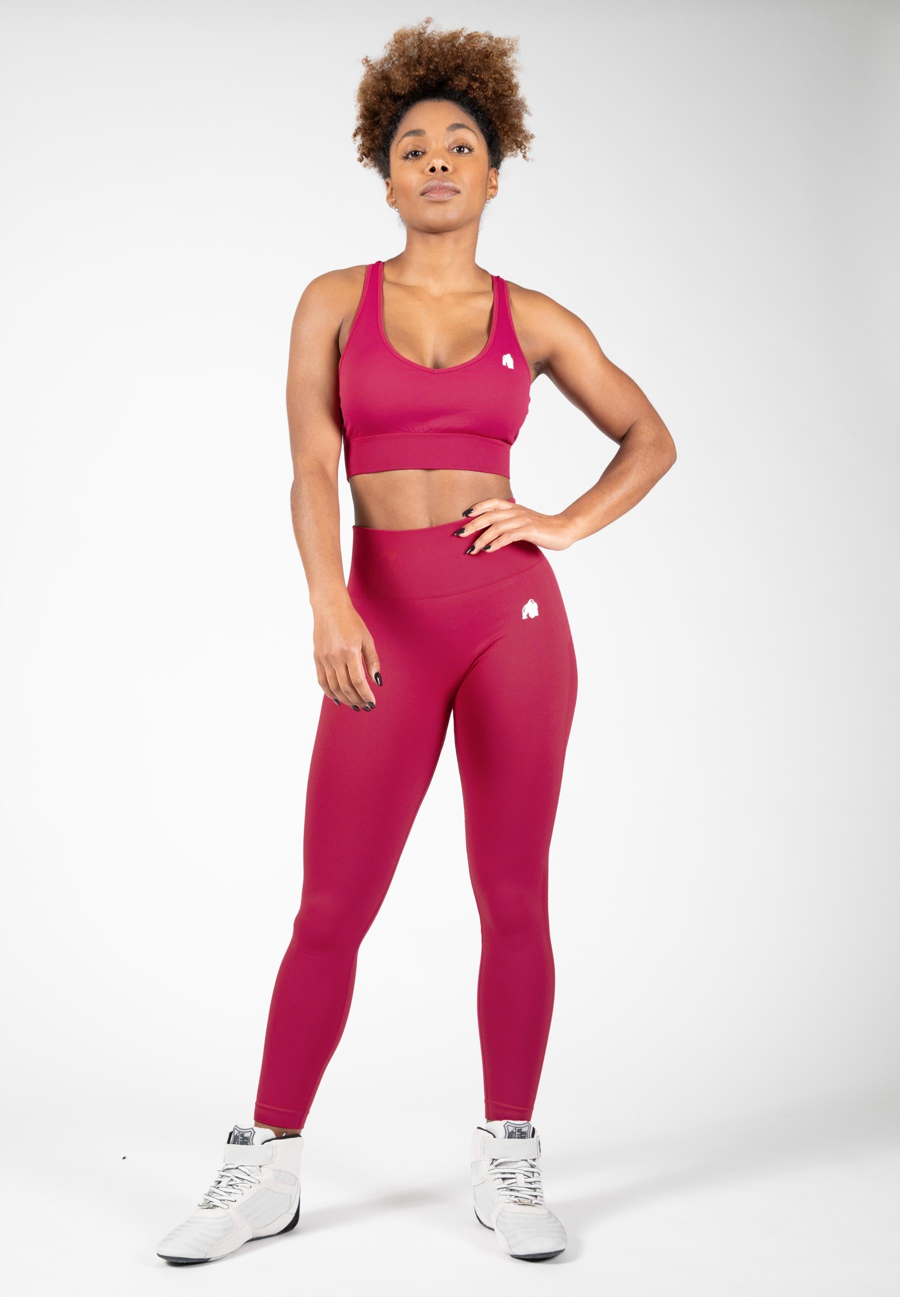 Hilton Seamless Sports Bra - Fuchsia -