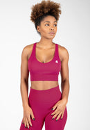 Hilton Seamless Sports Bra - Fuchsia -