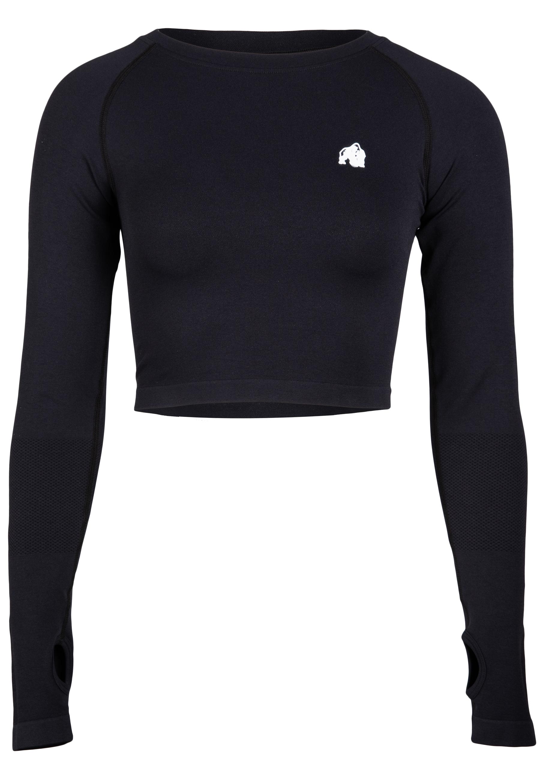 Hilton Seamless Long Sleeve - Black -