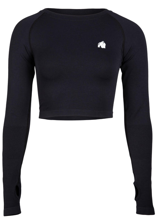 Hilton Seamless Long Sleeve - Black -