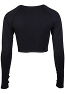 Hilton Seamless Long Sleeve - Black -